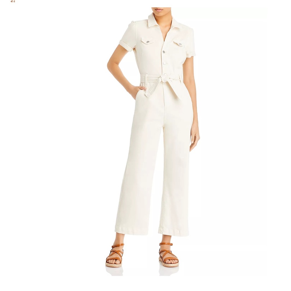 PAIGE - Anessa Belted Jumpsuit - Size 2